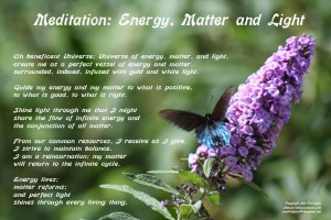 Meditation: Energy, Matter and Light